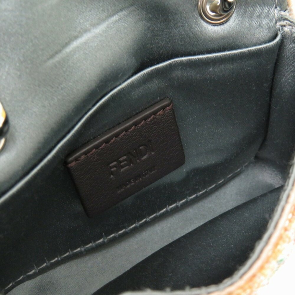 Fendi Nano Baguette Beads Multicolor Shoulder Bag 0481FENDI - Picture 9 of 11